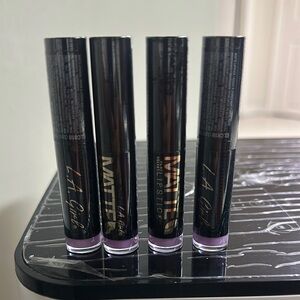 4 The L.A. Girl Matte Flat Velvet Lipstick in the shade "Dare to Date" (GLC818)